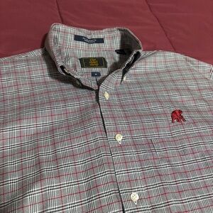 The Shirt Shop Elephant Button Down Shirt - Alabama Crimson Tide